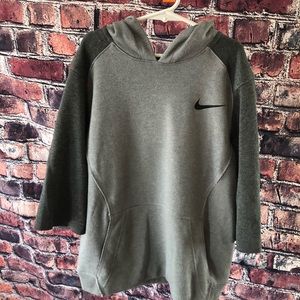 Nike Boys M Baseball Hoodie Grey BQ6405-071